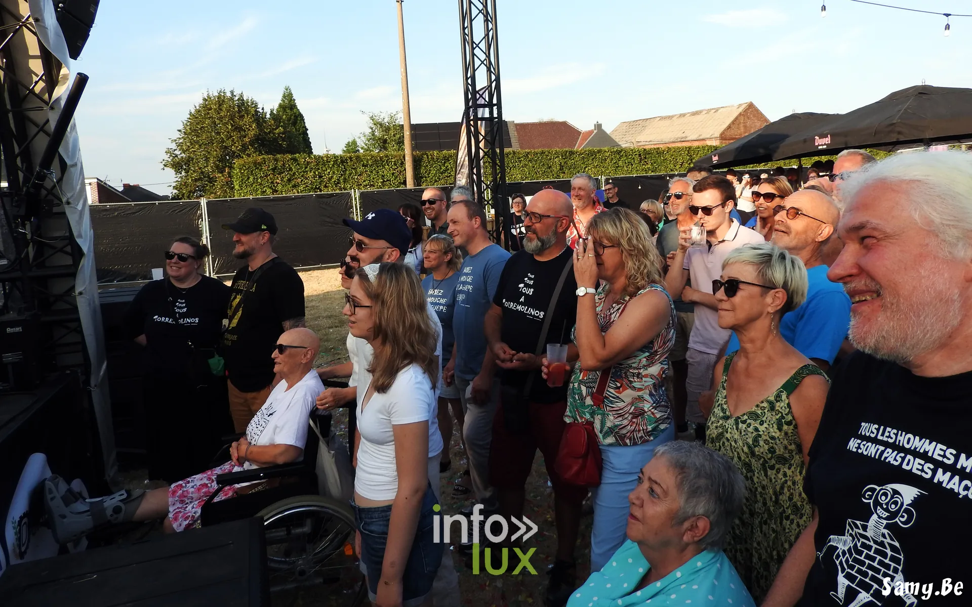 Le Pré Verre Festival 2026 à Quévy-le-Grand — après le concert : jean-luc fonck prend le temps de rencontrer le public