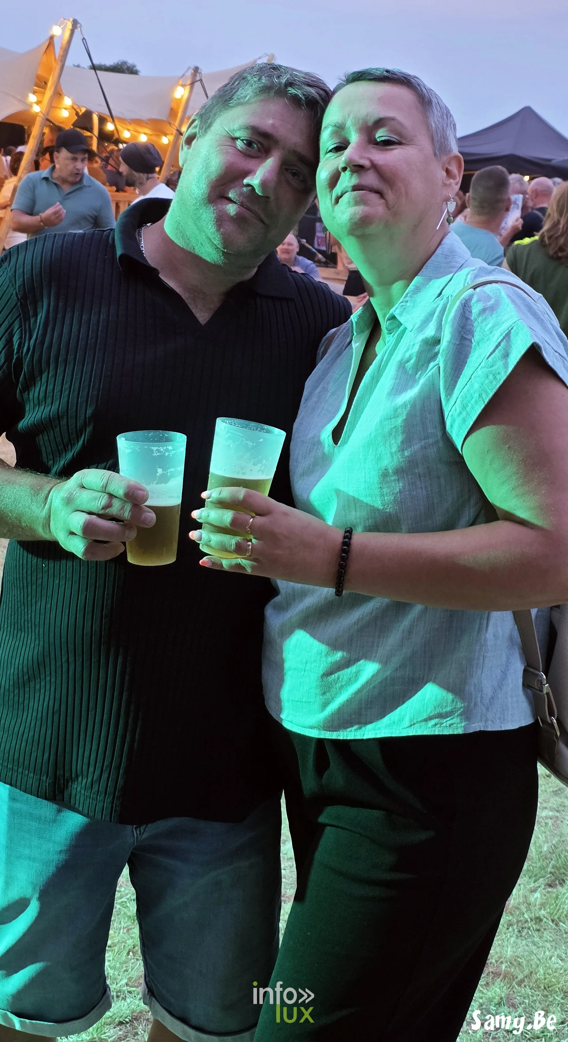 Le Pré Verre Festival 2026 à Quévy-le-Grand — après le concert : jean-luc fonck prend le temps de rencontrer le public