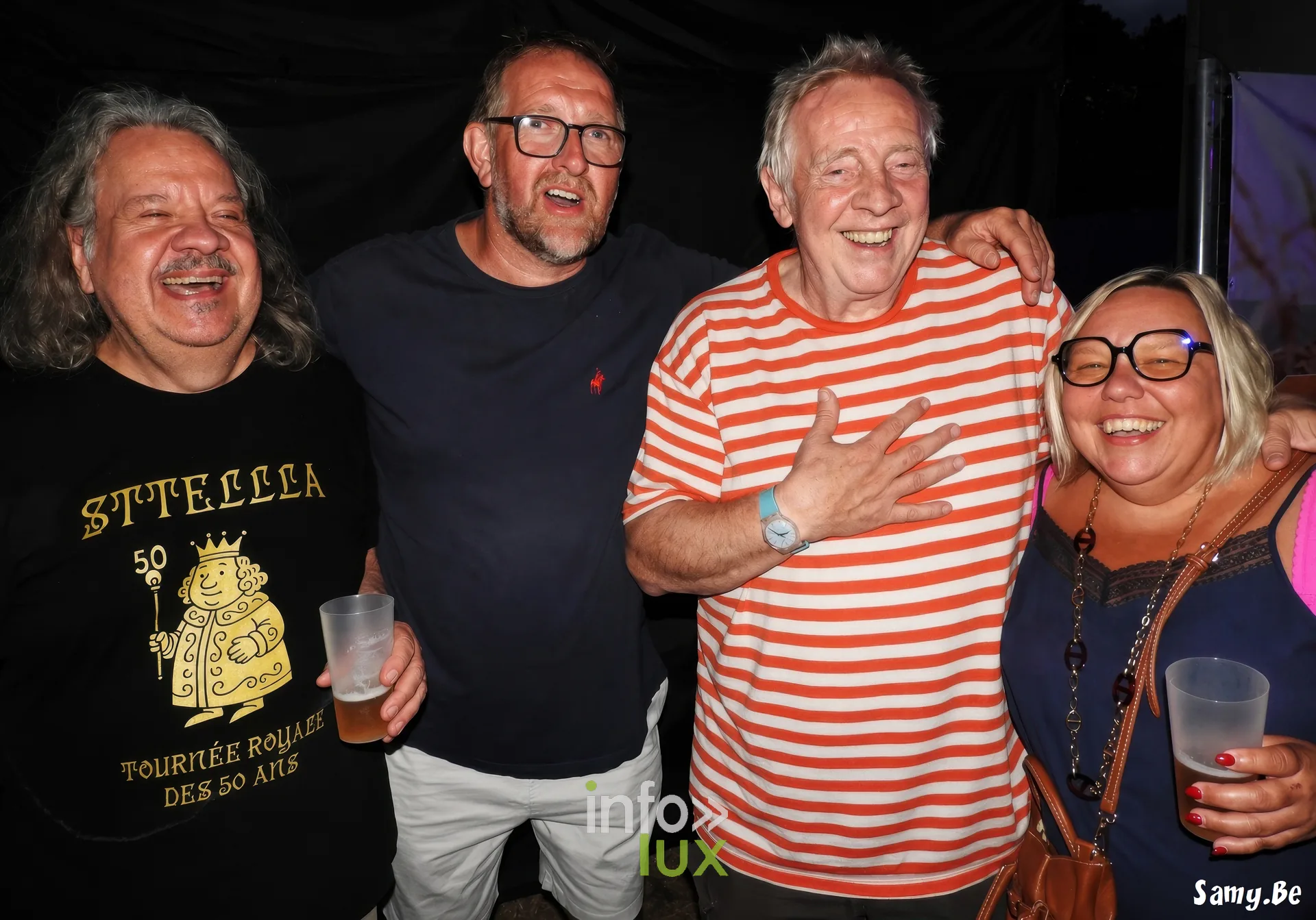 Le Pré Verre Festival 2026 à Quévy-le-Grand — après le concert : jean-luc fonck prend le temps de rencontrer le public