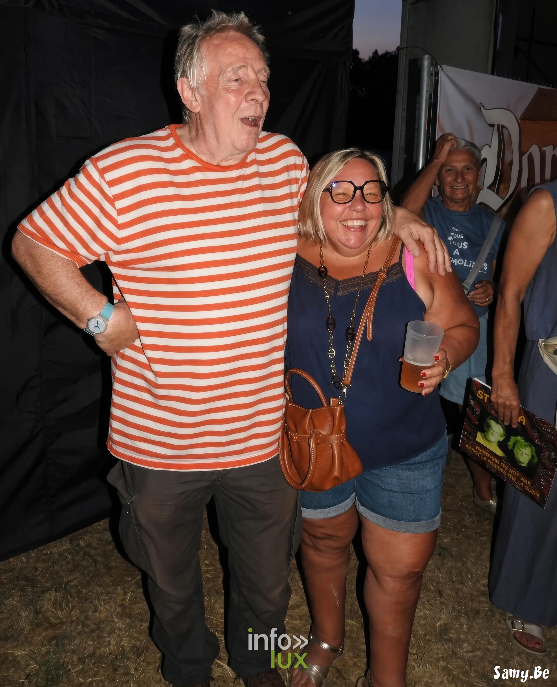 Le Pré Verre Festival 2026 à Quévy-le-Grand — après le concert : jean-luc fonck prend le temps de rencontrer le public