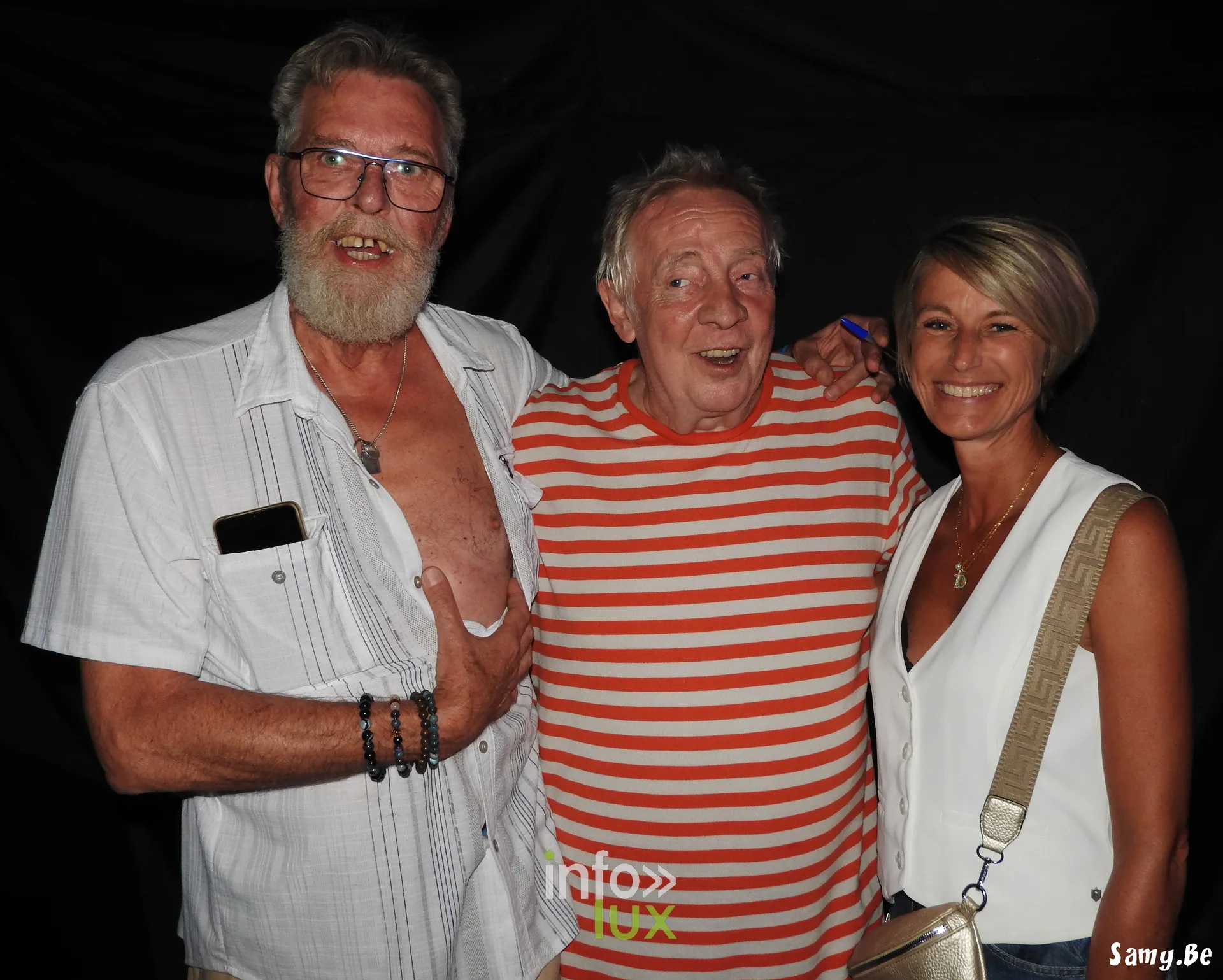 Le Pré Verre Festival 2026 à Quévy-le-Grand — après le concert : jean-luc fonck prend le temps de rencontrer le public
