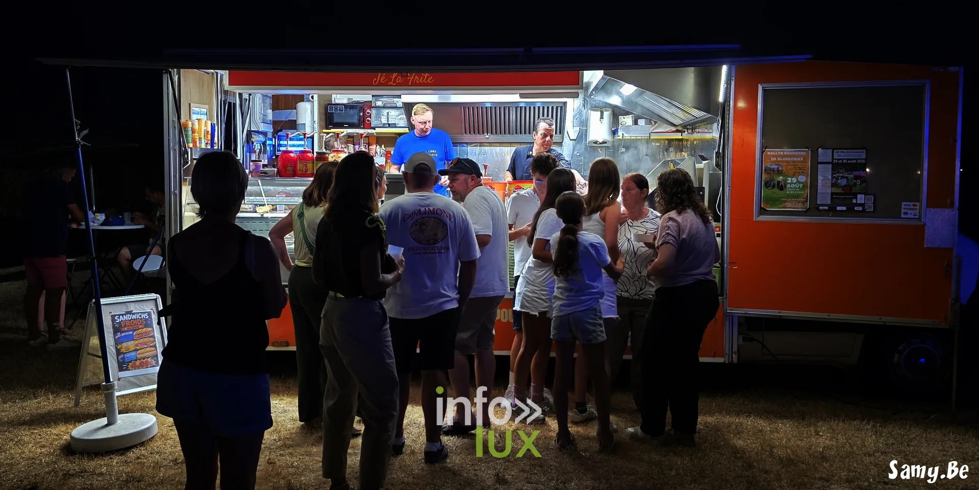 Les food trucks se sont relayés durant les quatre journées.