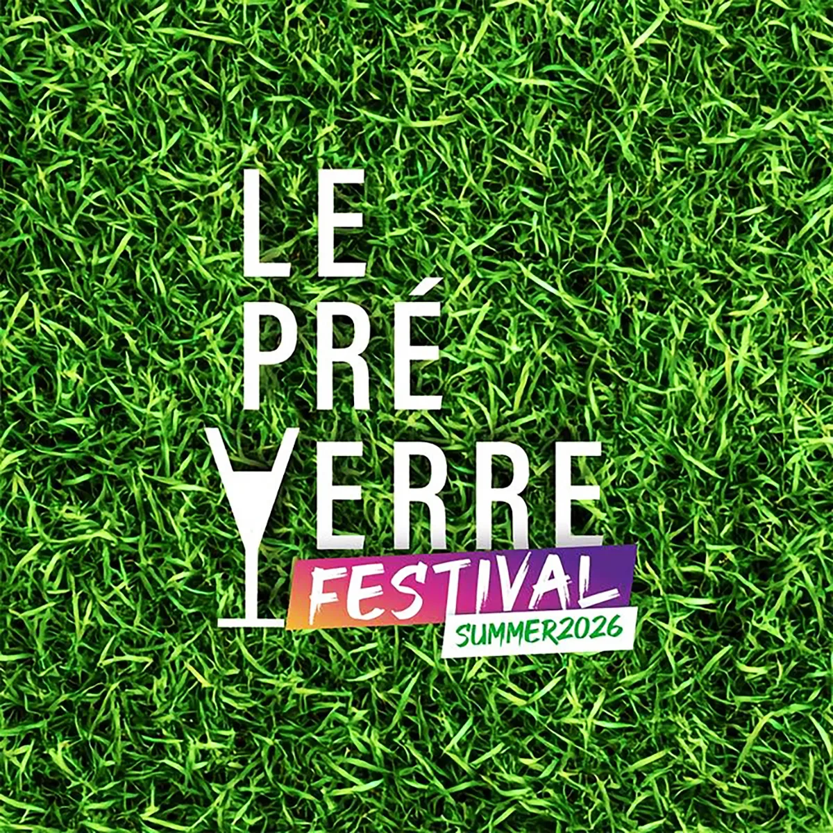 Visuel officiel du Pré Verre Festival 2026 à Quévy-le-Grand