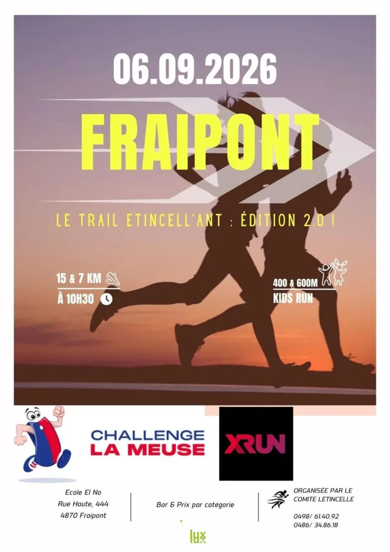 Trooz > Sport > Le trail Etincell’ant 2026