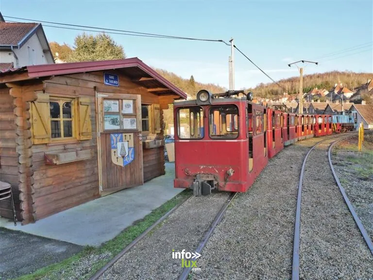 Saulnes > Fête > Le train de la mine