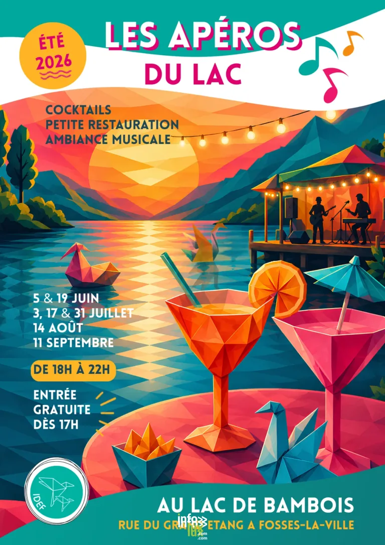 Fosses-la-Ville > Gastronomie > Les Apéros du Lac 2026