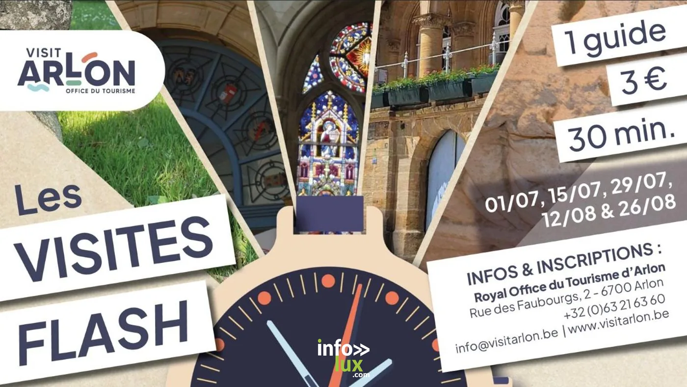 Arlon > Sortie > Les visites flash — « la gare d’Arlon » 2026
