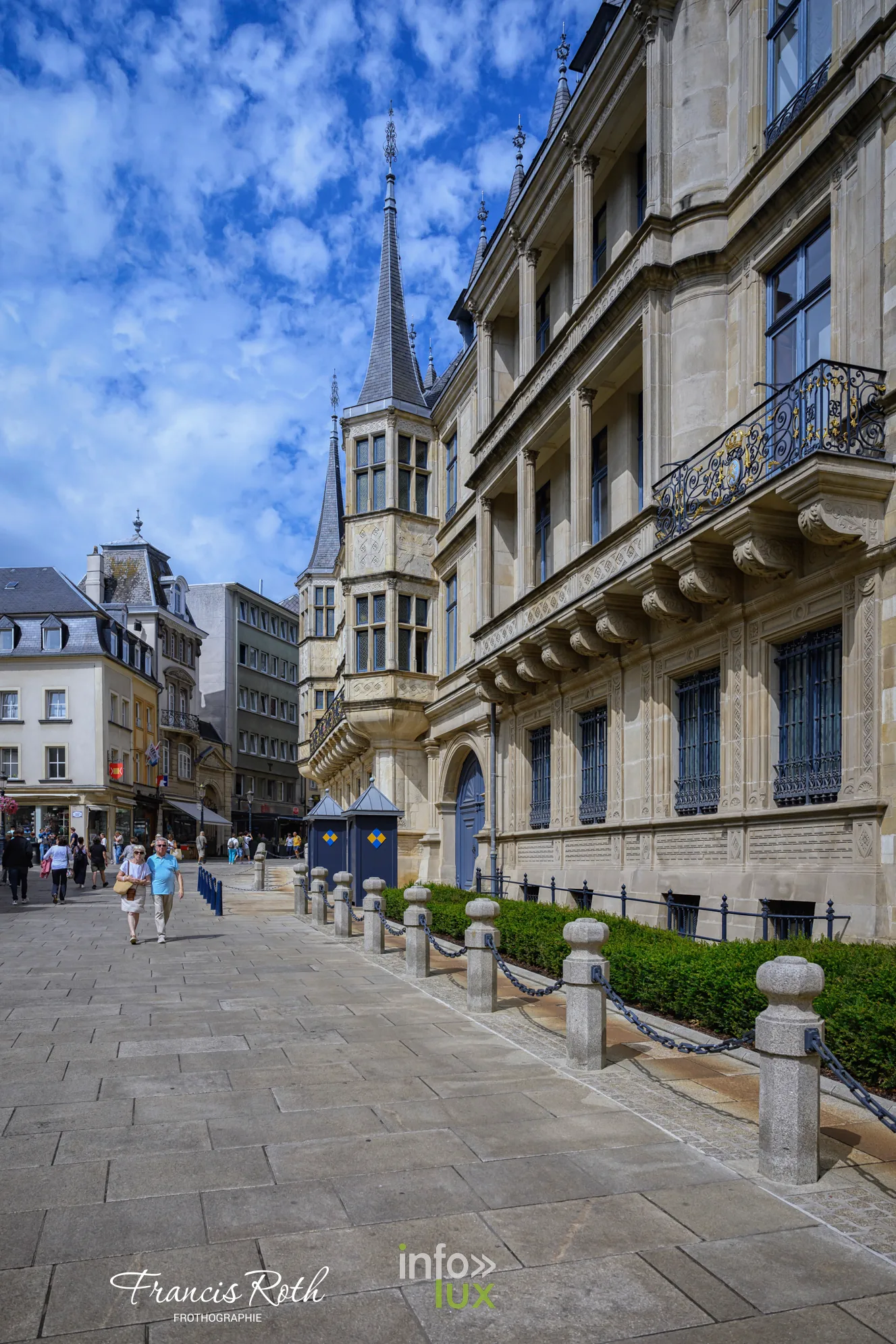 Luxembourg-Ville — Les rues piétonnes du centre, entre commerces et patrimoine.