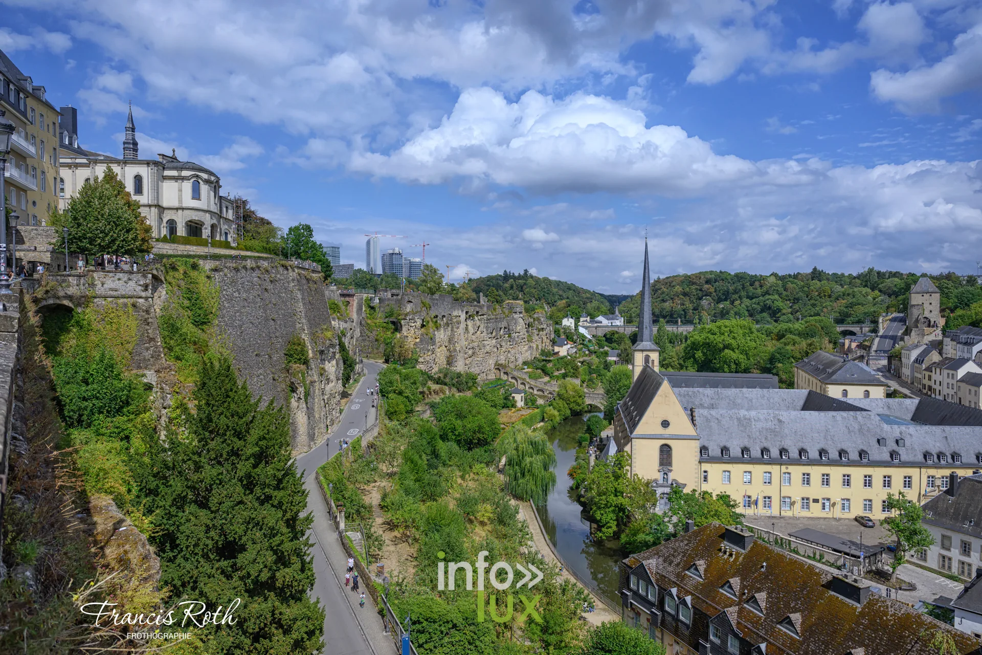 Luxembourg-Ville — L’abbaye de Neumünster, devenue centre culturel.