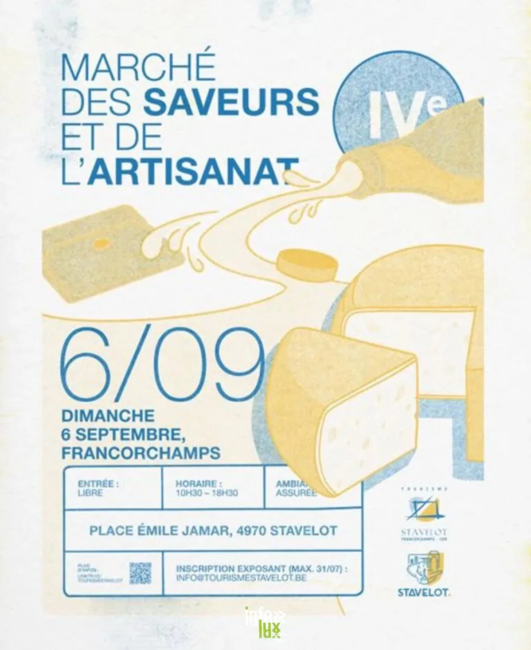 Stavelot > Gastronomie > Marché des saveurs et de l’artisanat 2026
