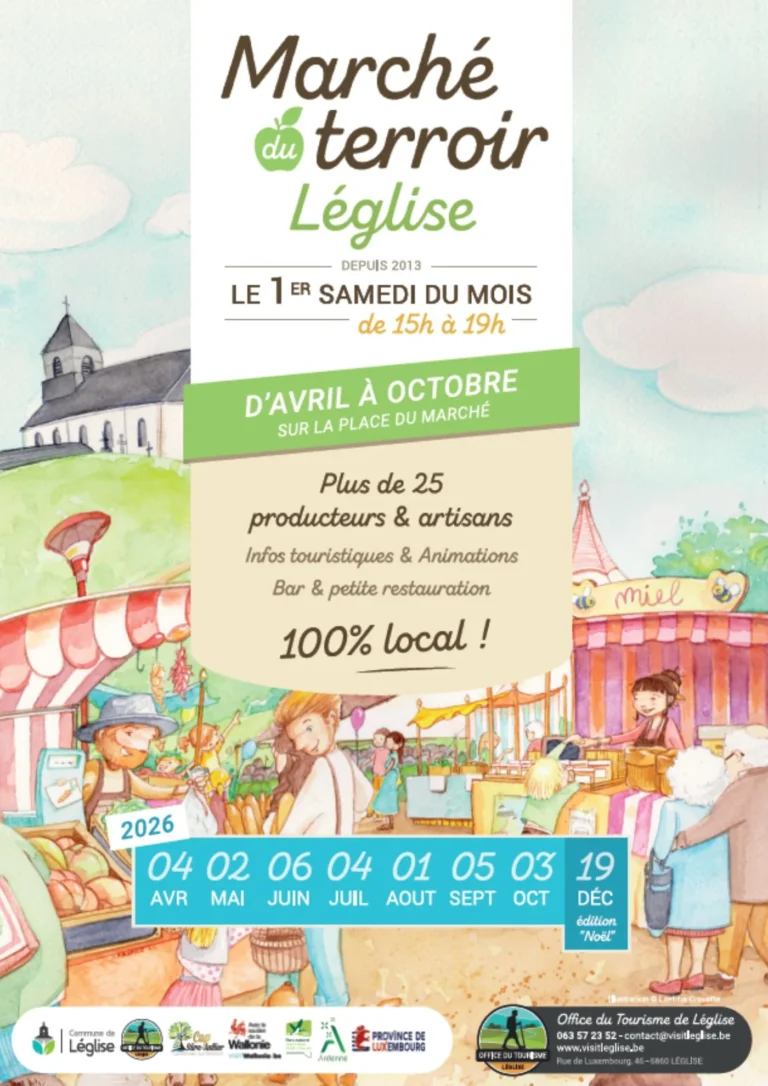 Léglise > Marché > Marché du Terroir de Léglise