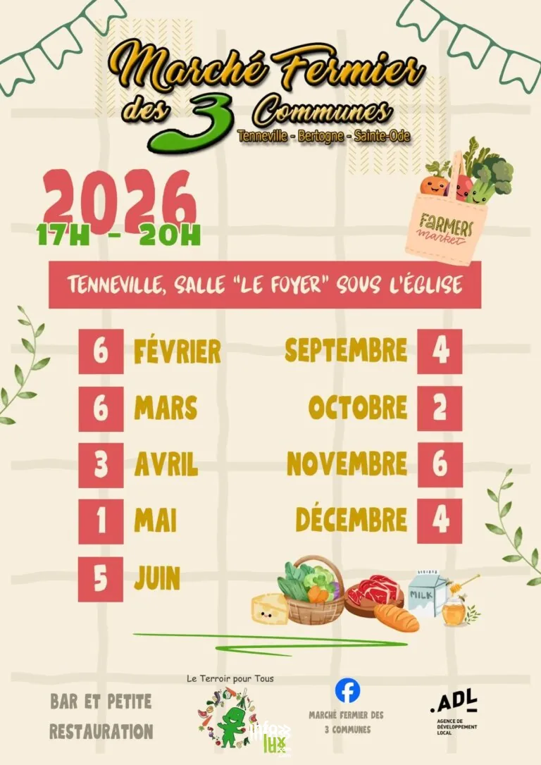 Marché Fermier des 3 Communes 2026