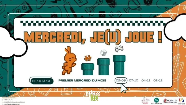 Aubange > Sortie > Mercredi, je(u) joue ! 2026