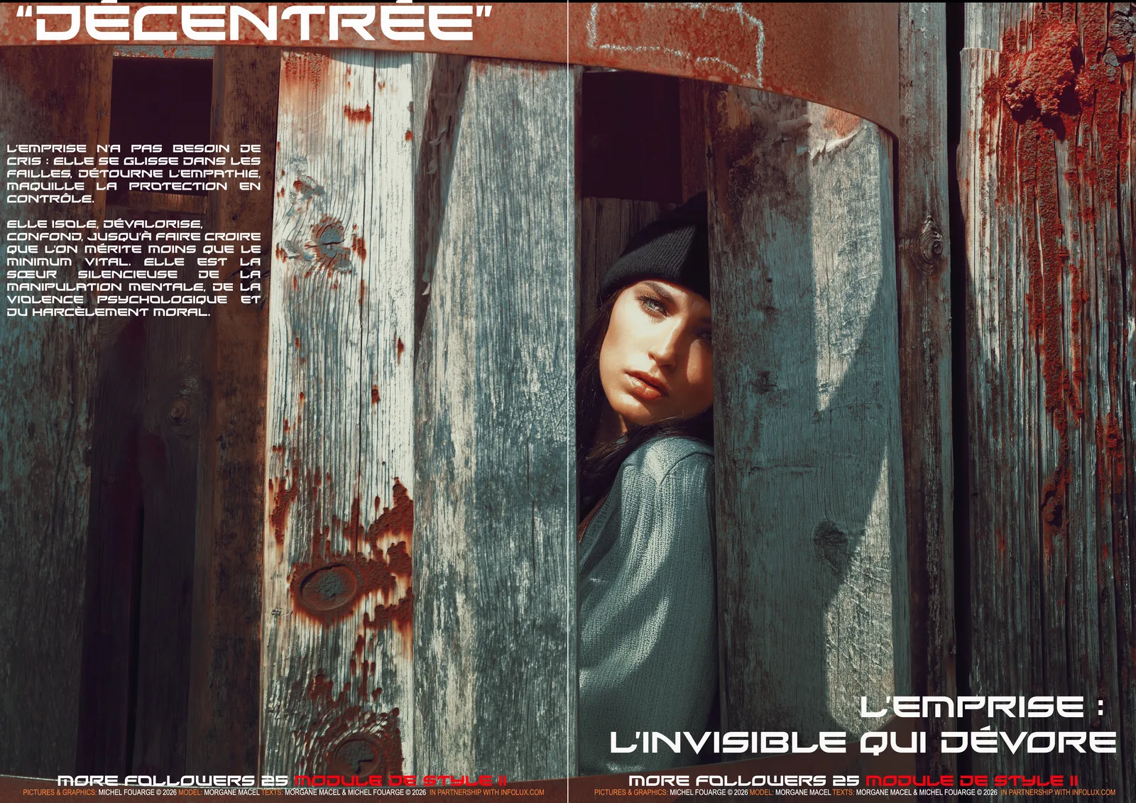 Photographie signee Michel Fouarge