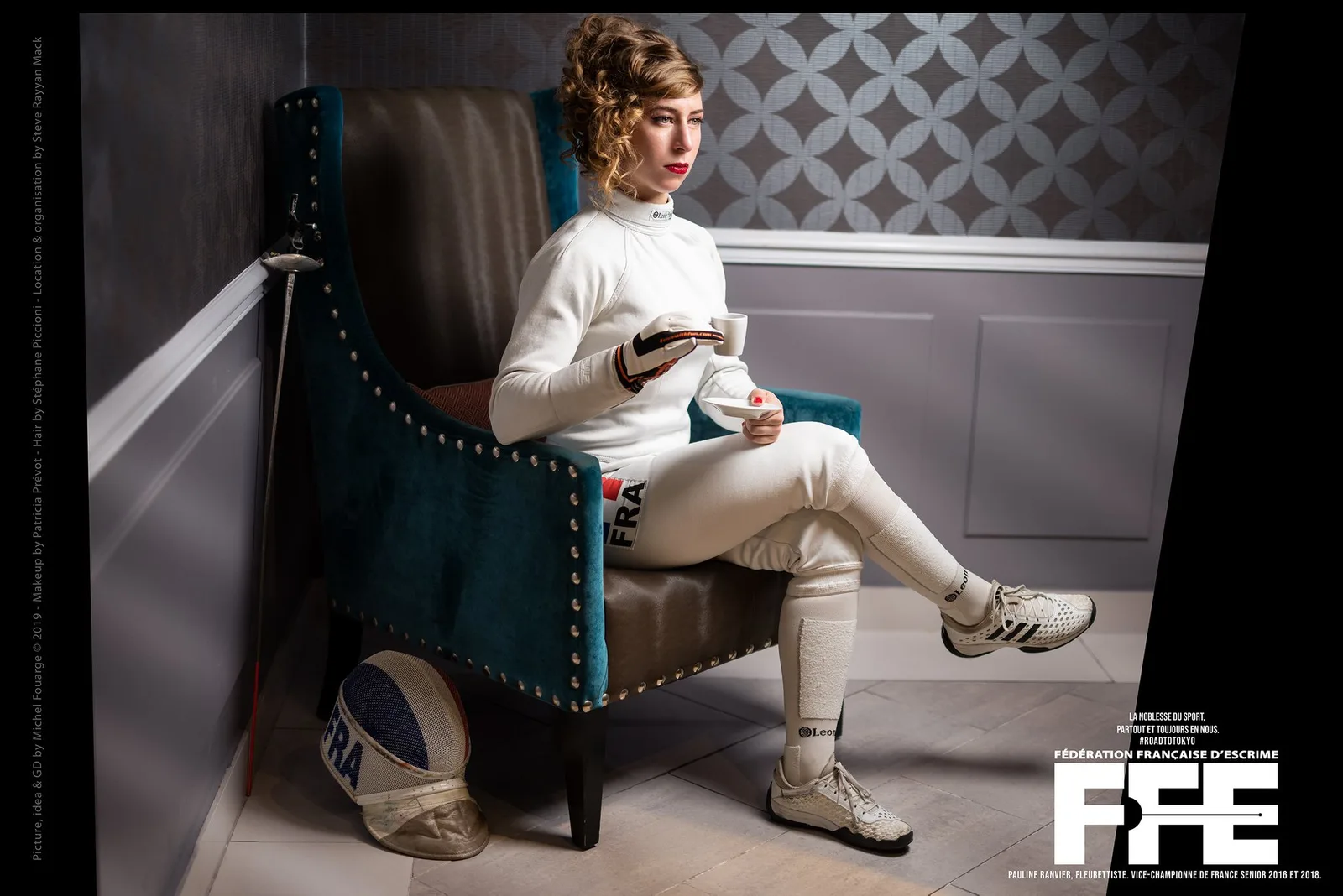 Photographie signee Michel Fouarge