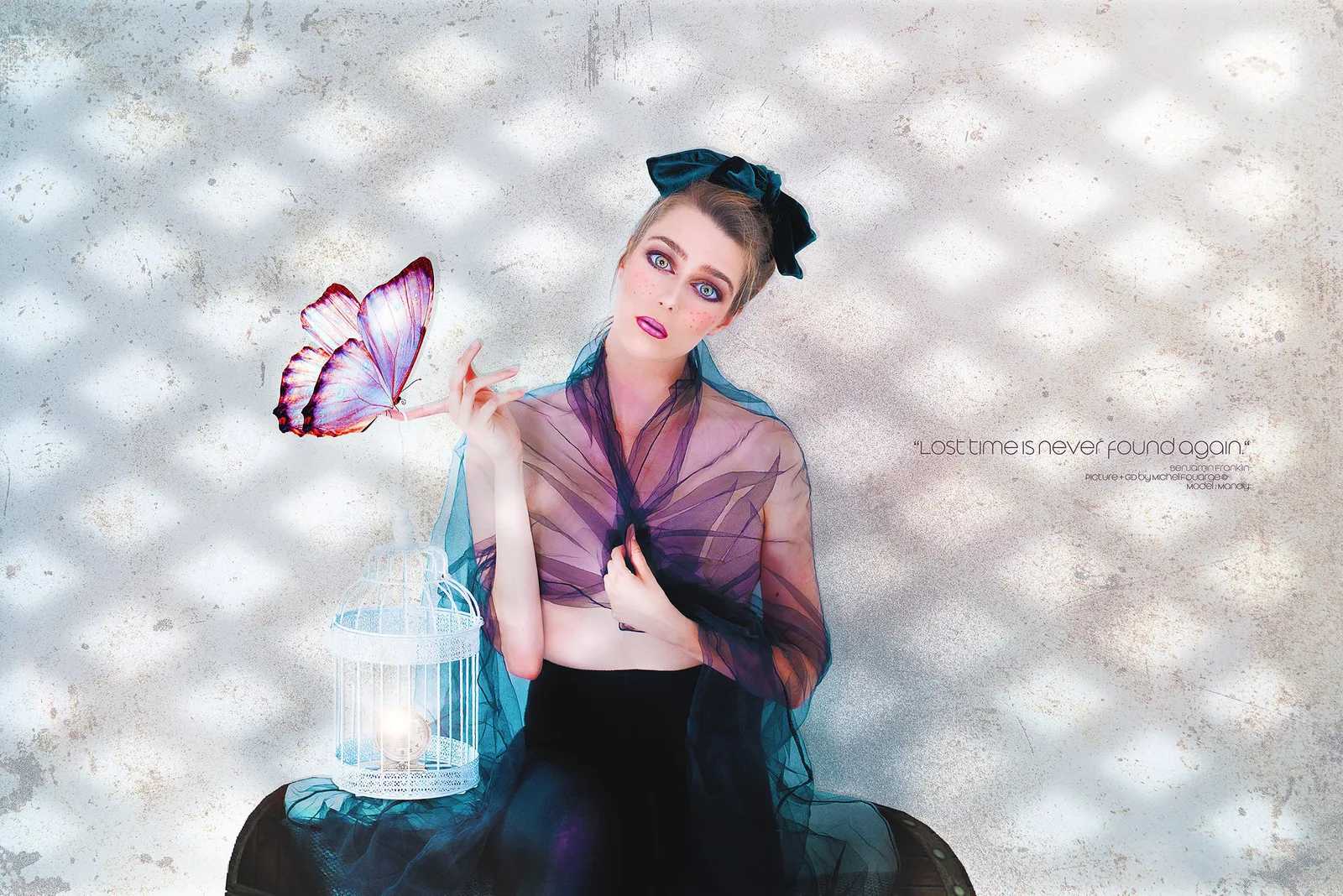 Photographie signee Michel Fouarge