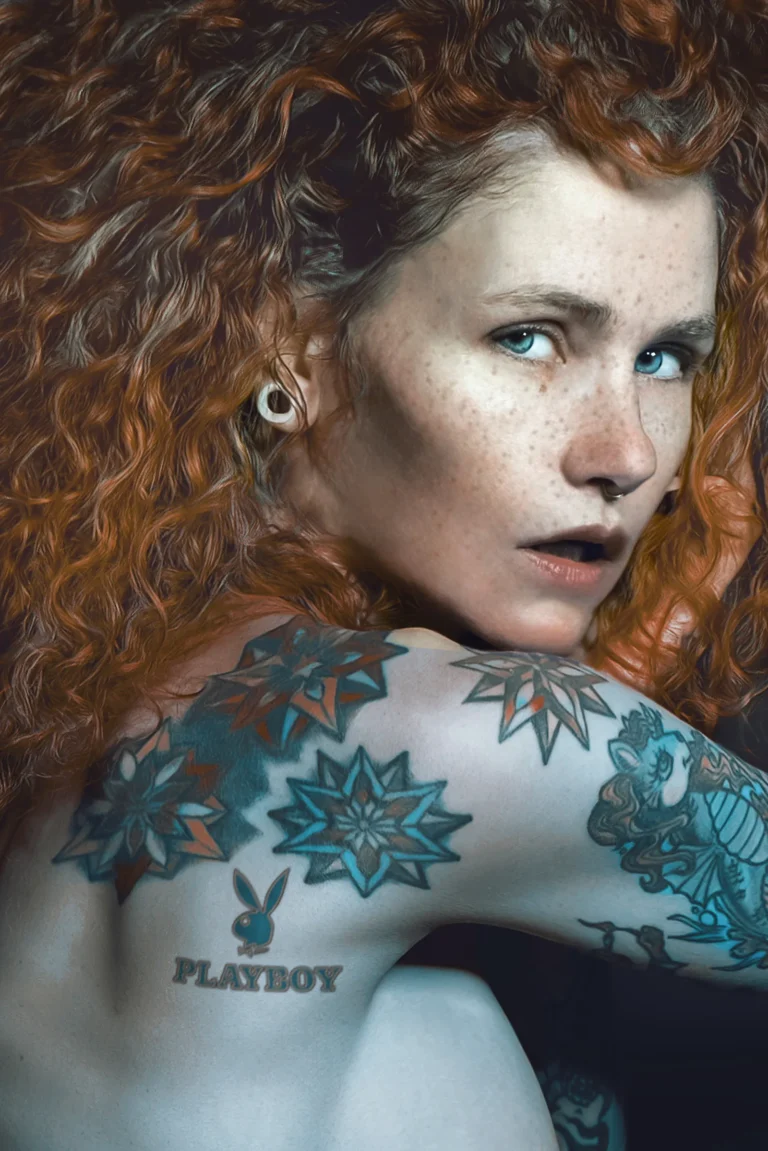 Portrait beaute signe Michel Fouarge, photographe de mode