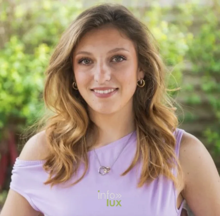 Noémie Rauter, candidate Miss Bruxelles 2027, portrait officiel des candidates Miss Belgique