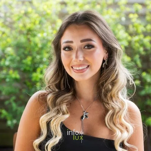 Isaline Dubois, candidate Miss Hainaut 2027, portrait officiel des candidates Miss Belgique