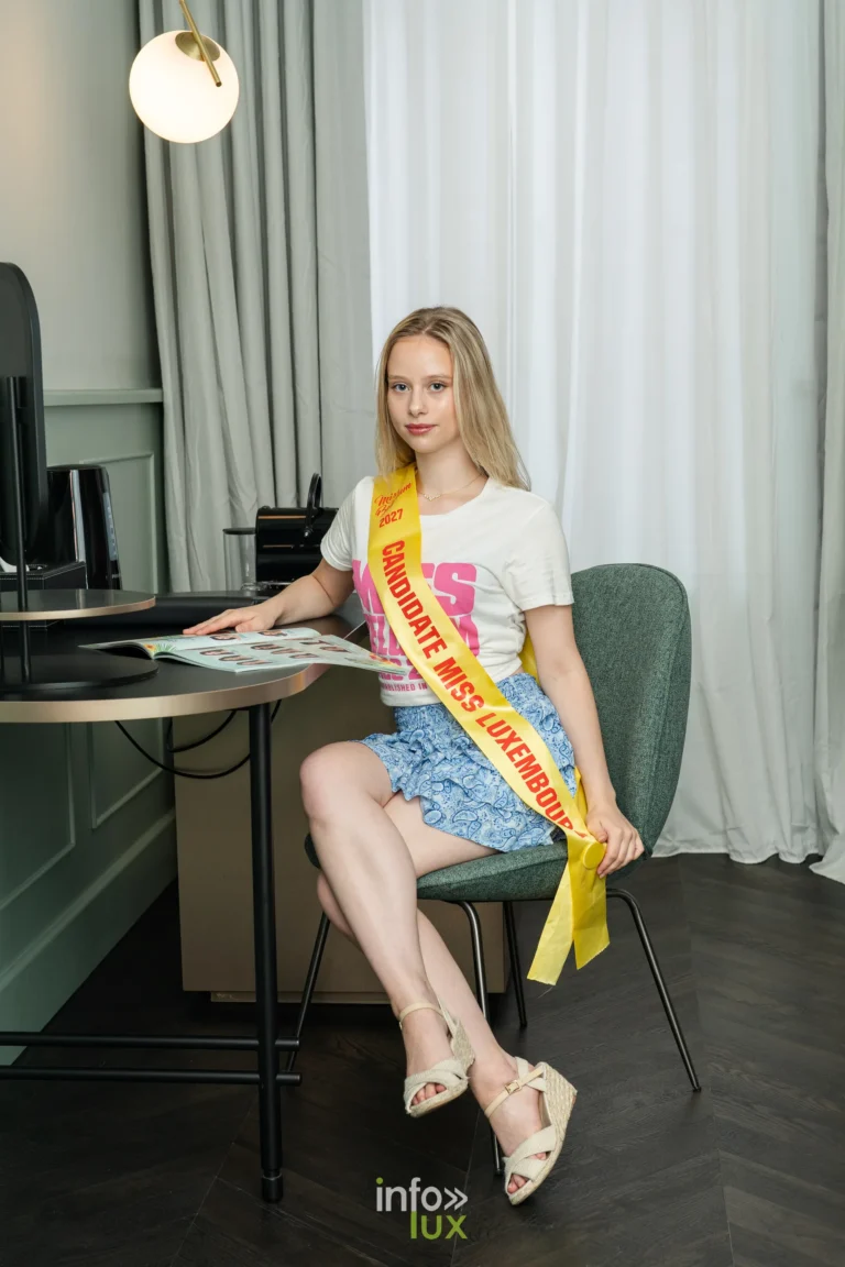 Maëlle Gasbarre, 17 ans, candidate Miss Luxembourg 2027 : la joie comme signature