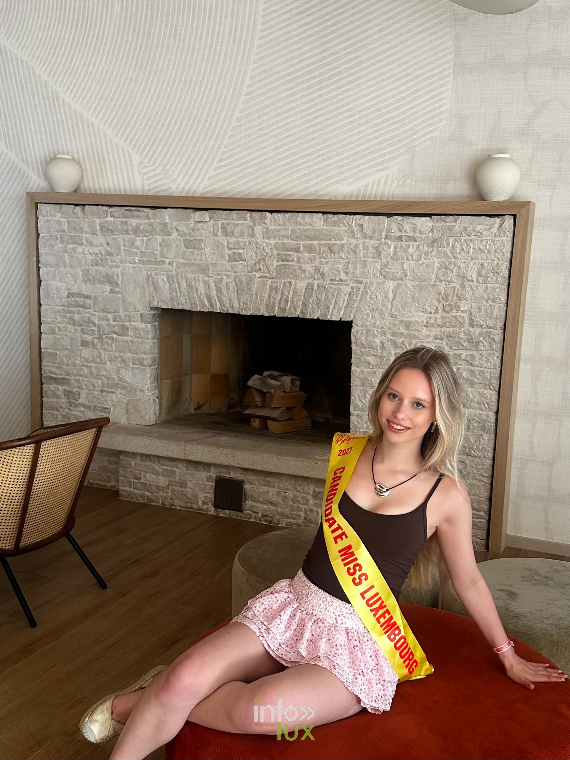 Maëlle Gasbarre, candidate Miss Luxembourg 2027, portrait