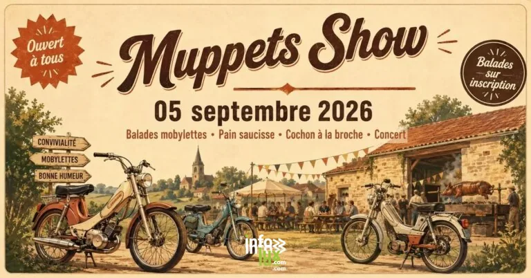 Erezée > Balade > Muppets Show – La Grande balade des Mobylettes 2026