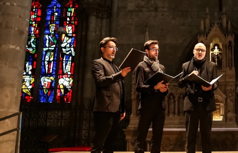 L’ensemble Diabolus in Musica en concert dans une église, festival Musique dans la Vallée