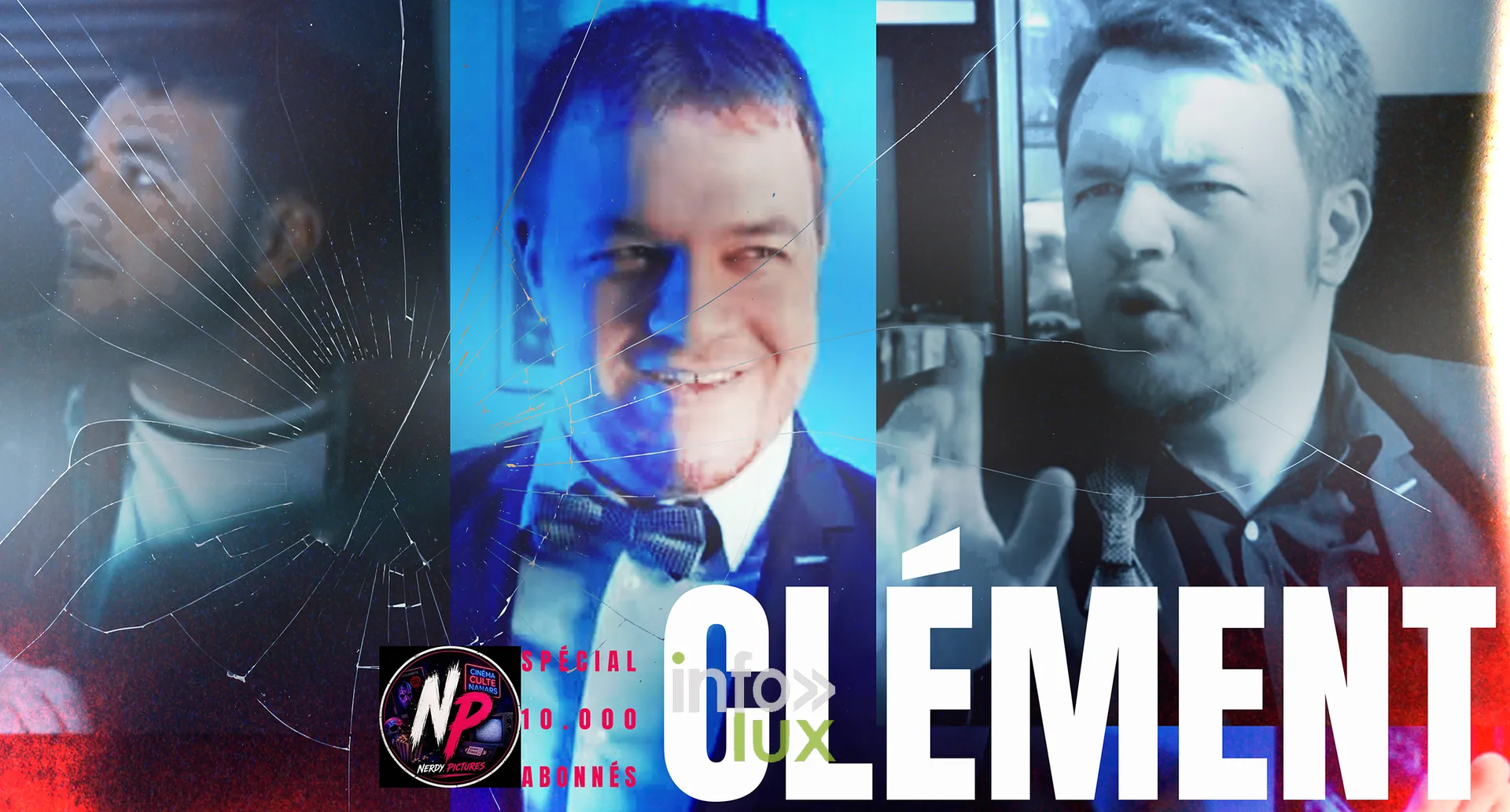 Clement Michel, comedien imitateur et interprete des personnages de Nerdy Pictures