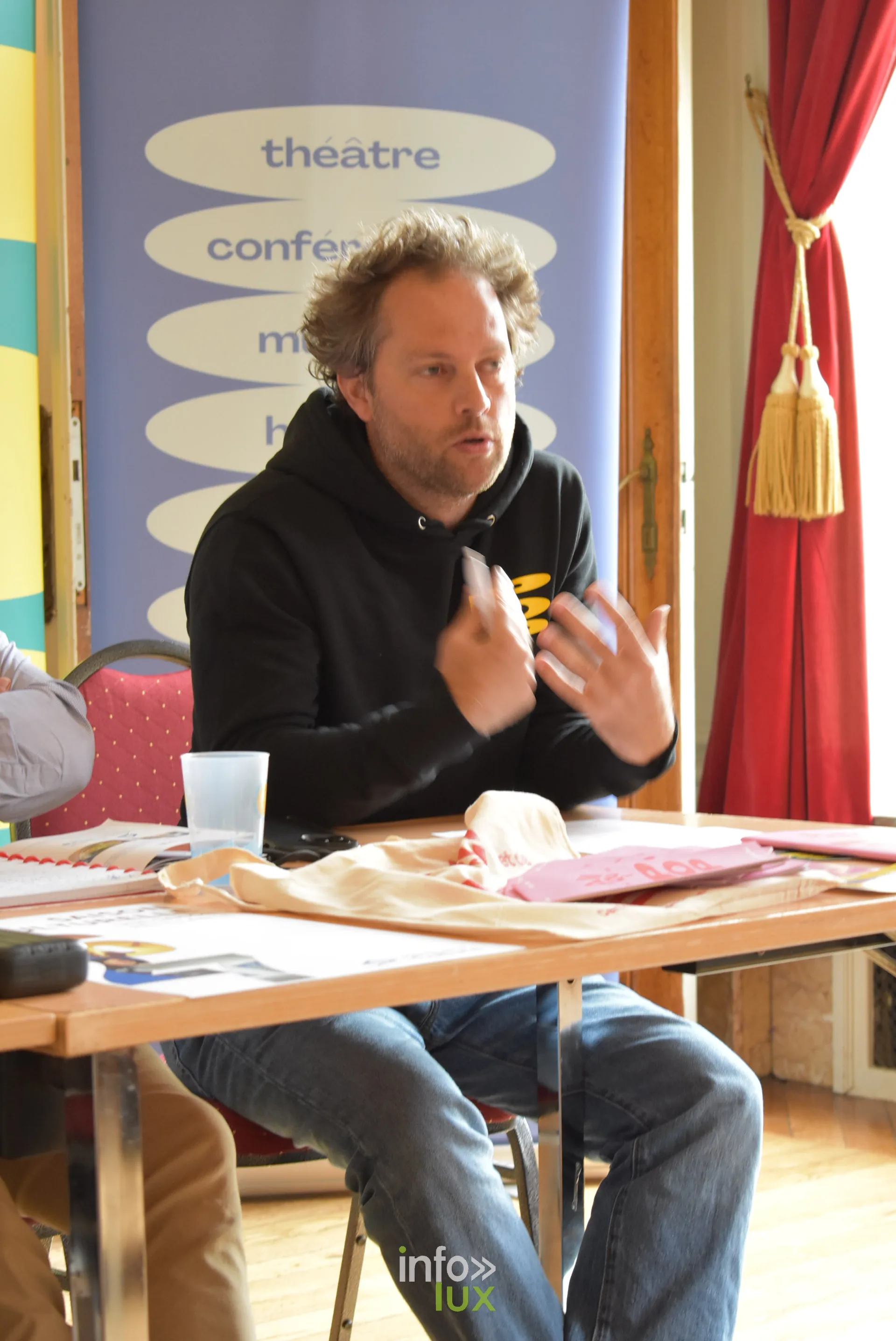 Nicolas Gallet, directeur du centre culturel de Braine-l’Alleud, rebaptisé Le POP. © info-lux.com