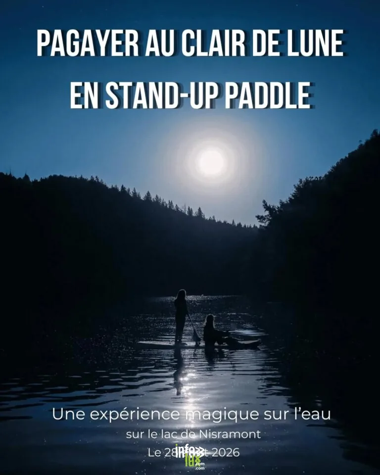 Pagayer au clair de lune en stand up paddle 2026