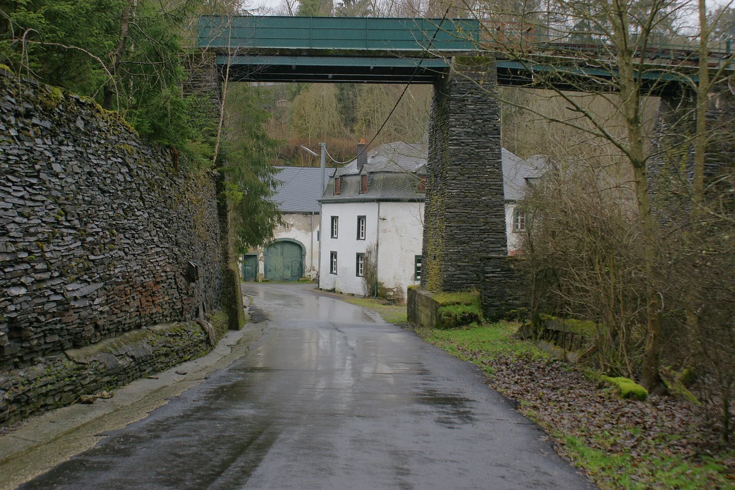 Martelange, pays de l’ardoise Paysage ardoisier de Martelange