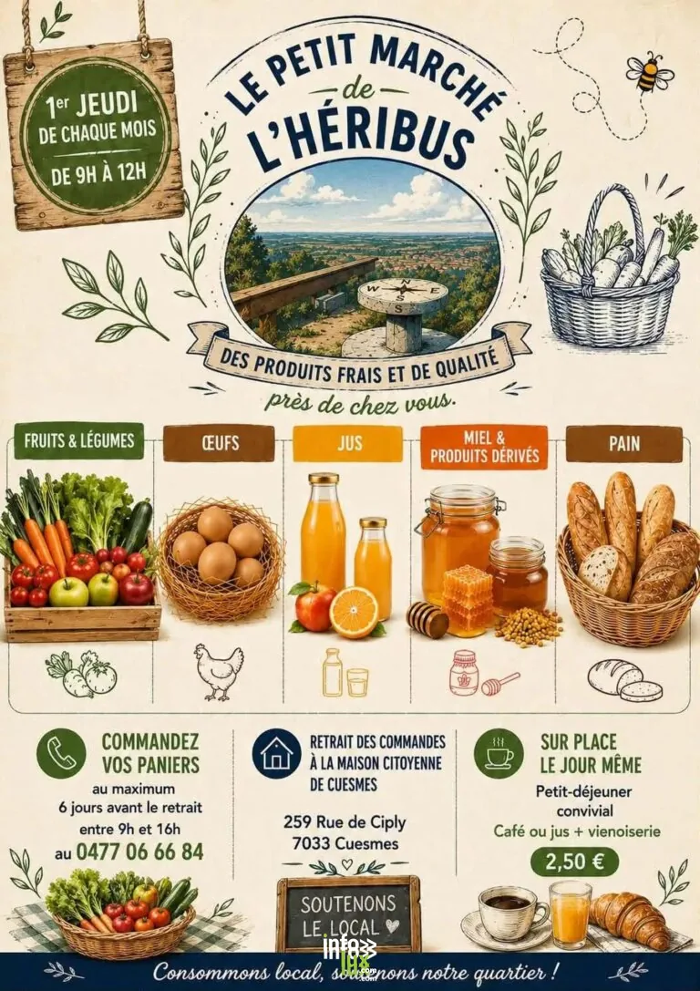 Petit marché de l'Héribus 2026