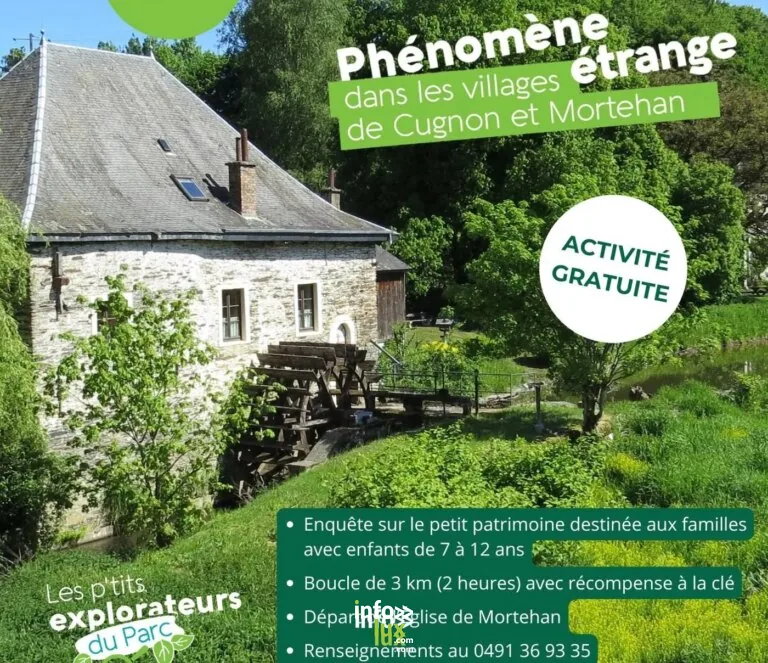 Bertrix > Patrimoine > Phénomène étrange dans les villages de Cugnon et Mortehan – Journées du patrimoine 2026