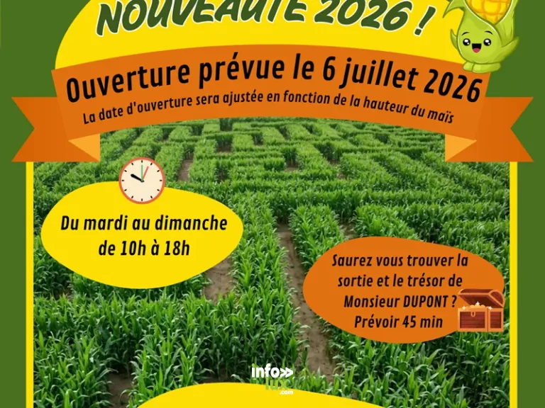 Pop's Aventures Labyrinthe de maïs