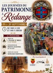 Journées du patrimoine à Rédange