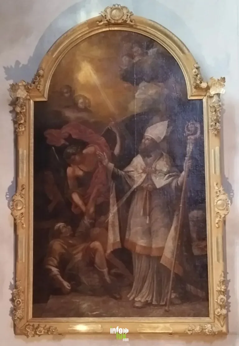 Rouffach > Atelier > Présentation de la restauration du tableau de saint Valentin