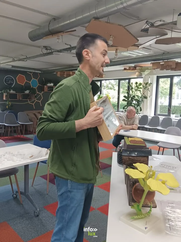 Atelier d'apprentissage dans l'espace commun