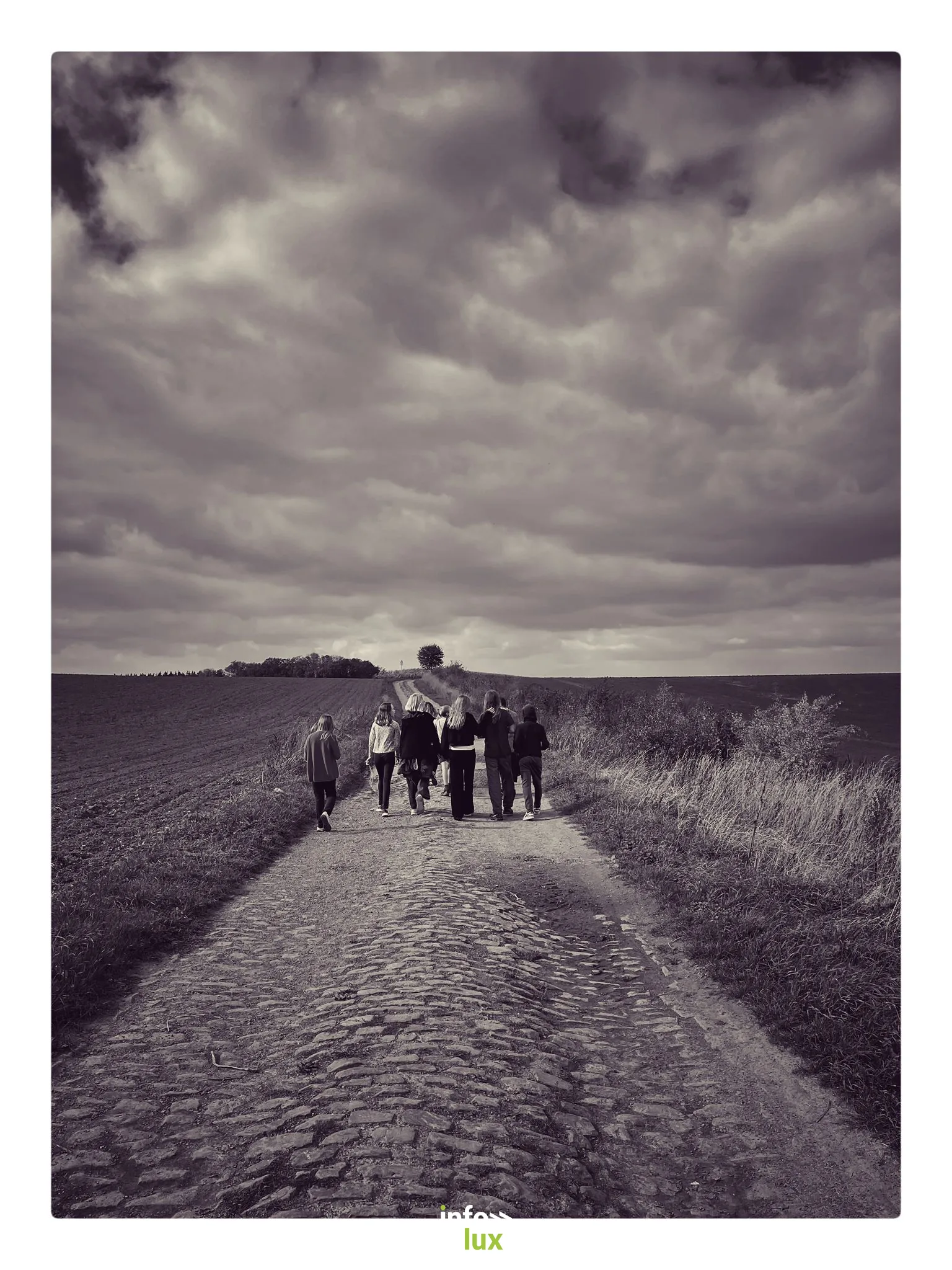 Marche dans la campagne du Brabant wallon