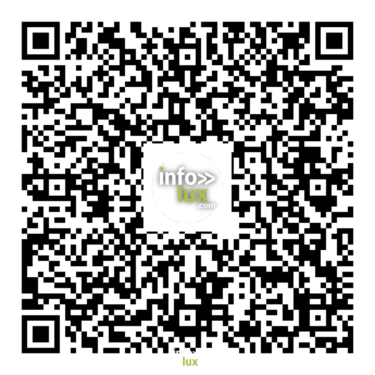 QR code menant au reportage info-lux sur Frank Bar@Burgers, restaurant à hamburgers à Sainte-Marie-sur-Semois (Étalle)