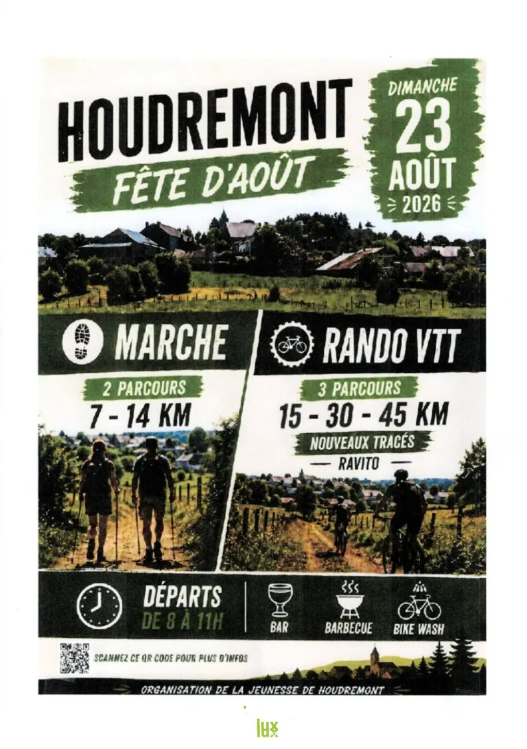 Gedinne > Sport > Rando VTT, cyclo et pédestre 2026