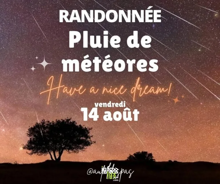 Rochefort > Balade > Randonnée nocturne: Pluie de météores 2026