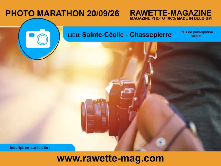 Visuel du Photo Marathon Rawette-magazine du 20 septembre 2026, entre Sainte-Cécile et Chassepierre