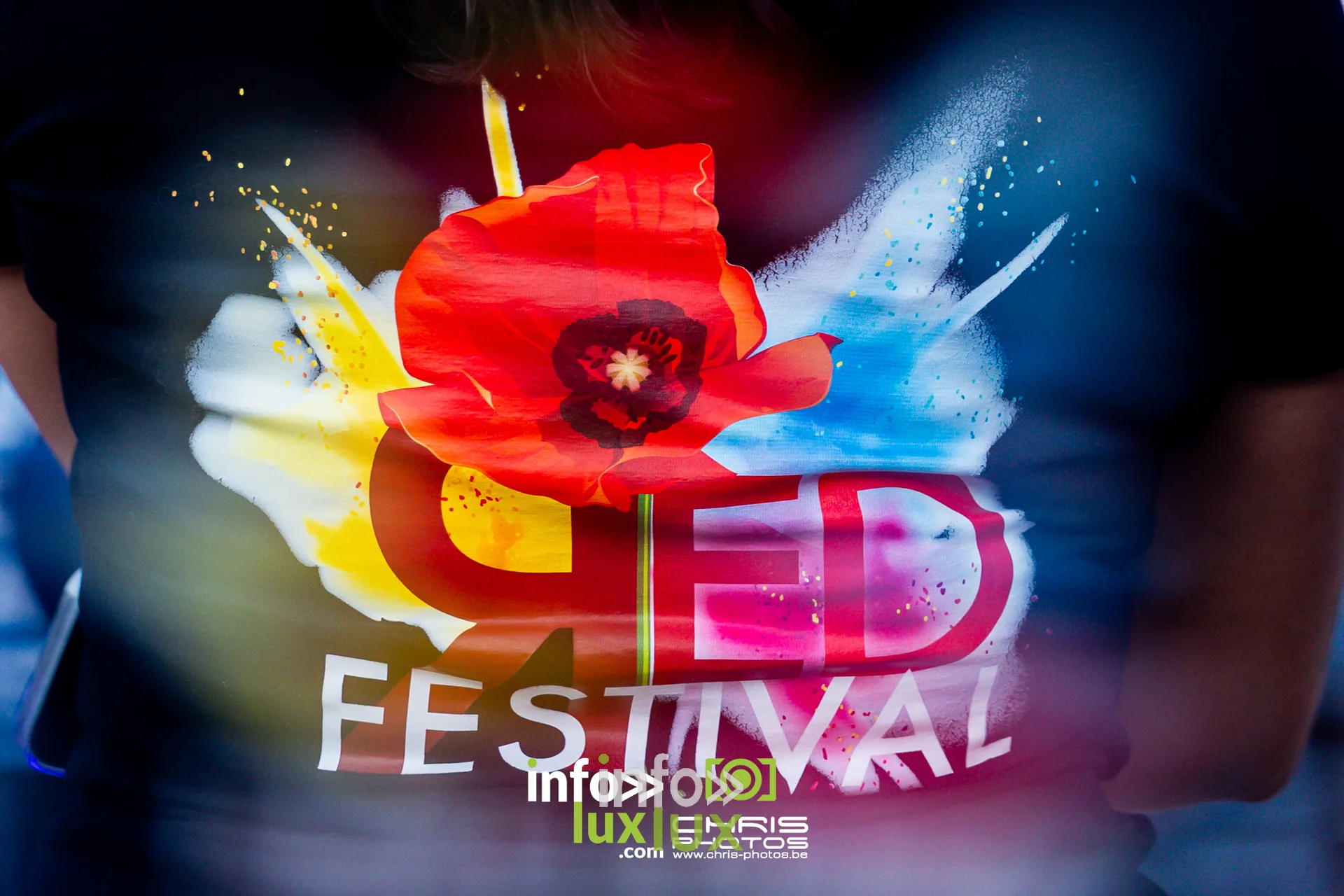 Ambiance et public du Red Festival 2026 a Avin (Hannut), vendredi 7 août 2026