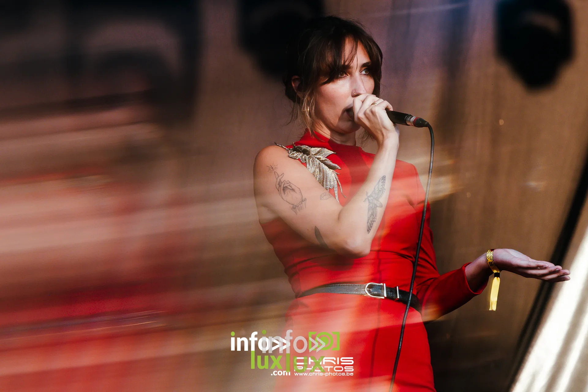 Aucklane en concert sur la scene du Red Festival 2026 a Avin (Hannut), samedi 8 août 2026