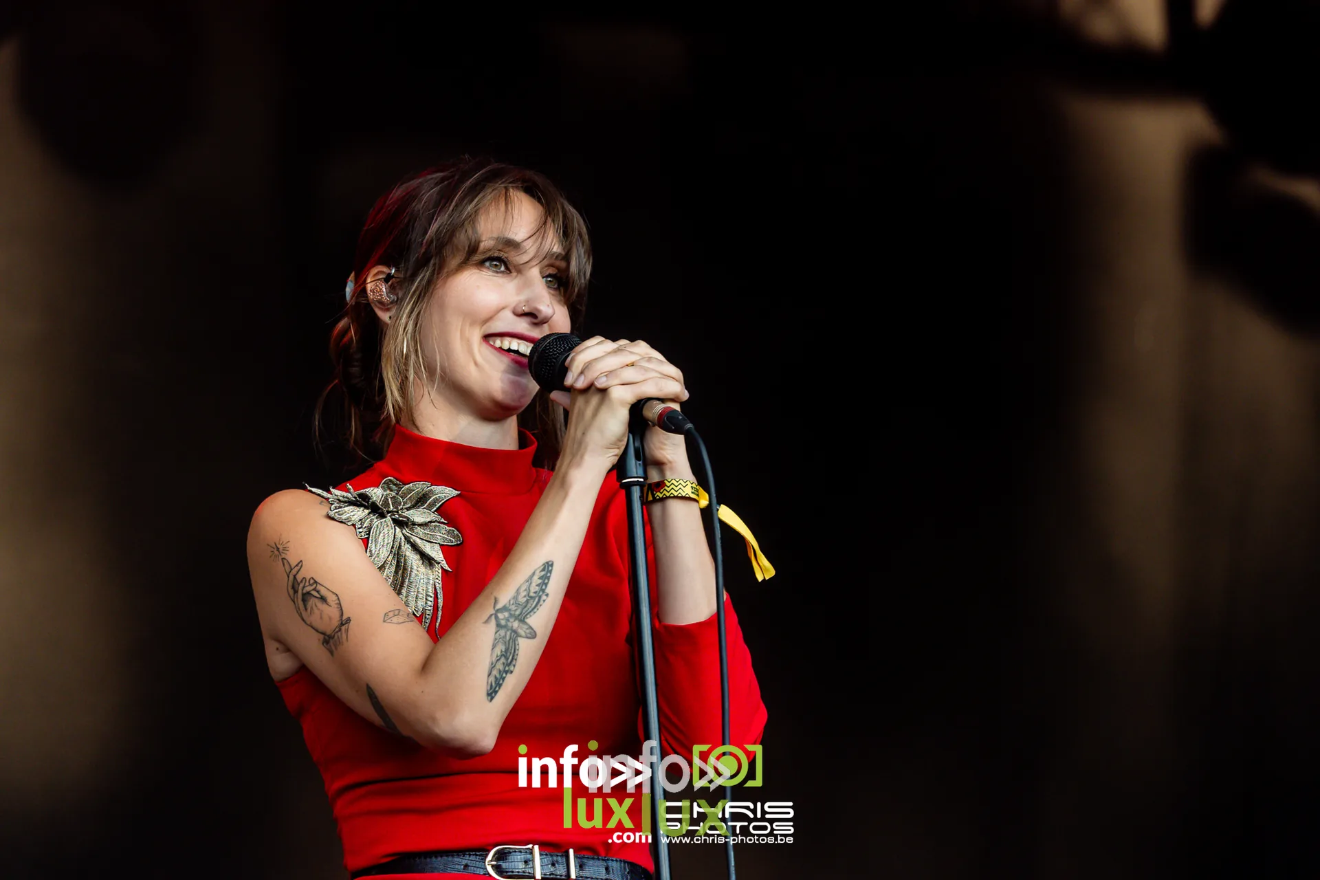 Aucklane en concert sur la scene du Red Festival 2026 a Avin (Hannut), samedi 8 août 2026