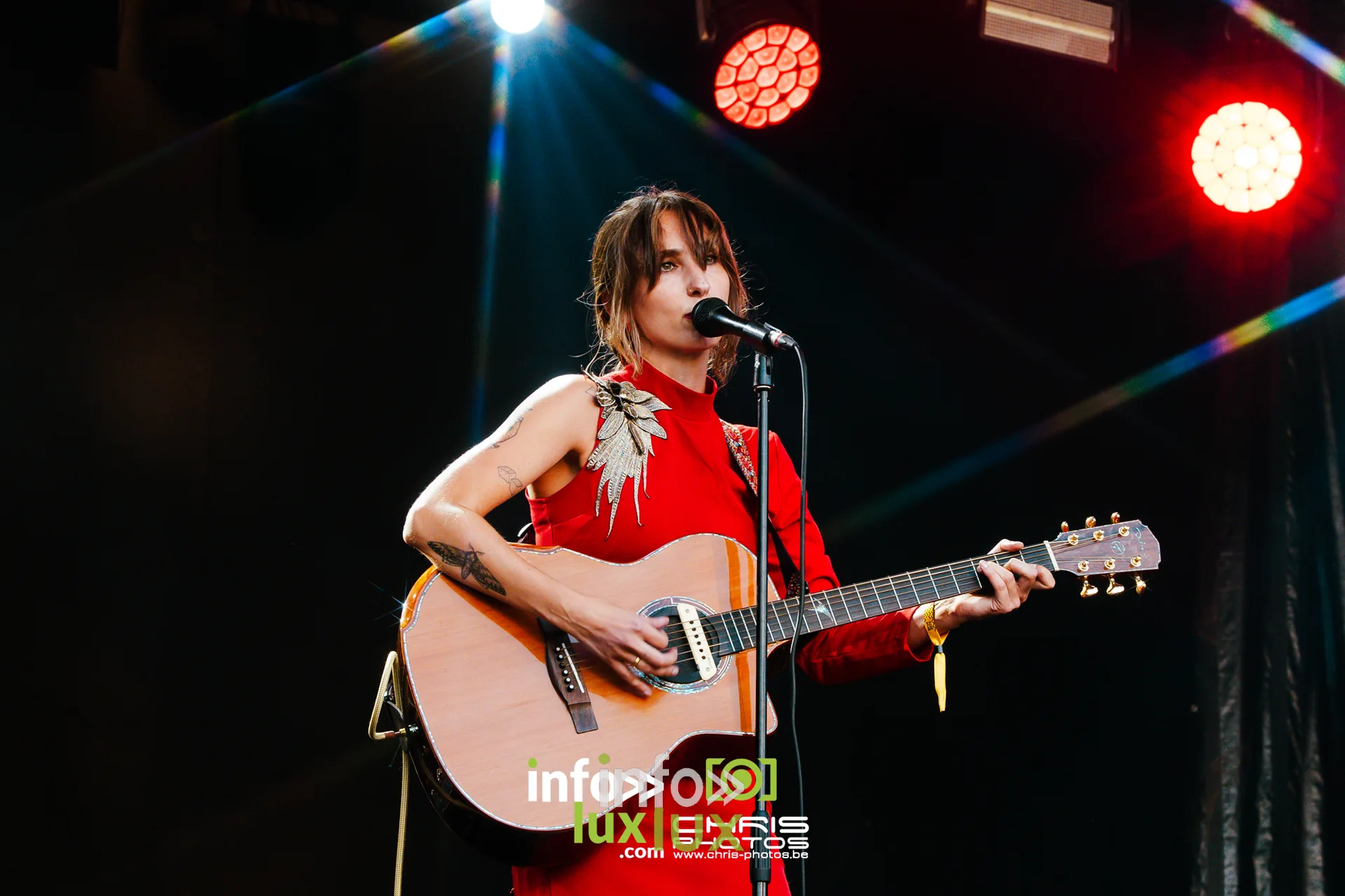Aucklane en concert sur la scene du Red Festival 2026 a Avin (Hannut), samedi 8 août 2026