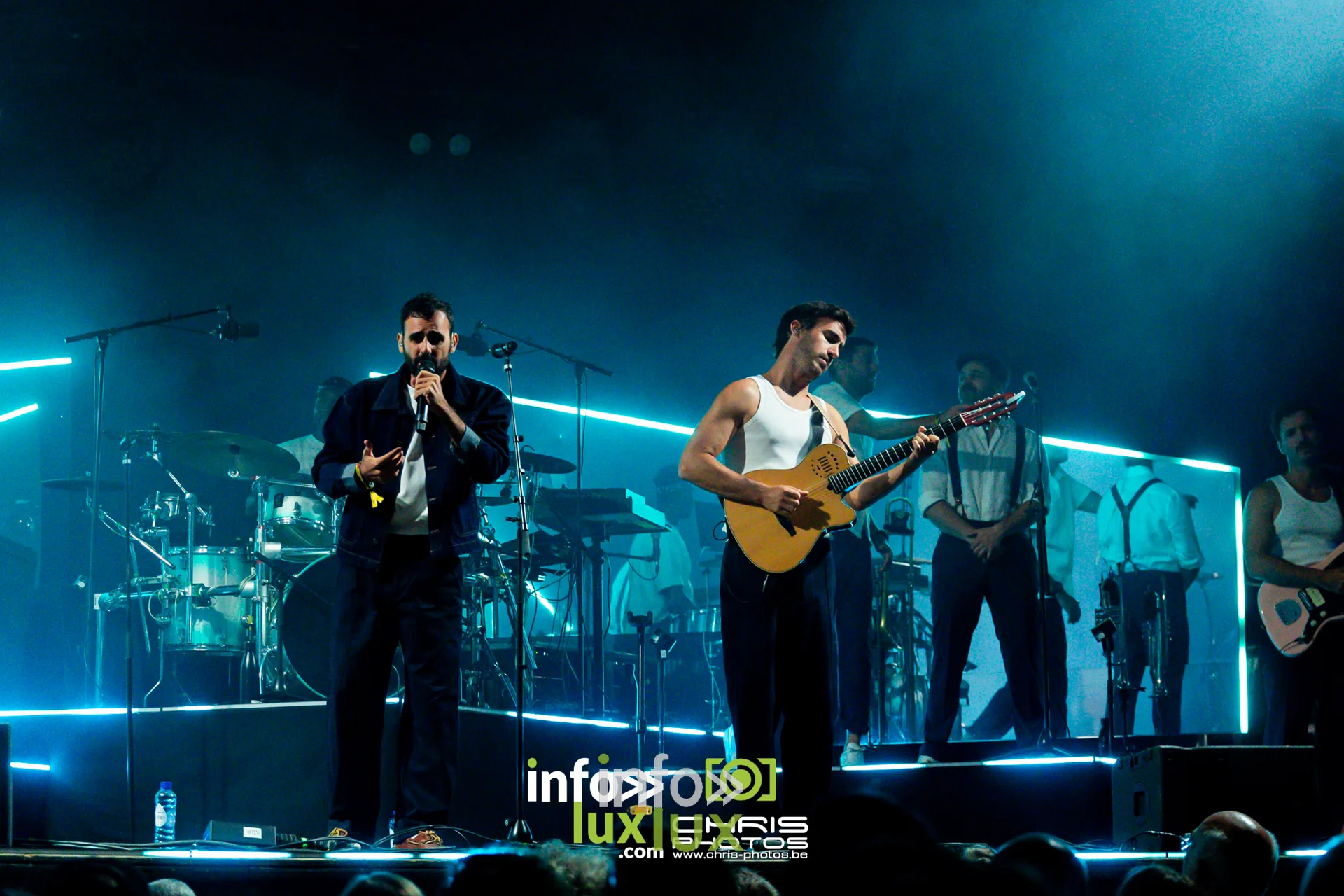Boulevard des Airs en concert sur la scene du Red Festival 2026 a Avin (Hannut), vendredi 7 août 2026