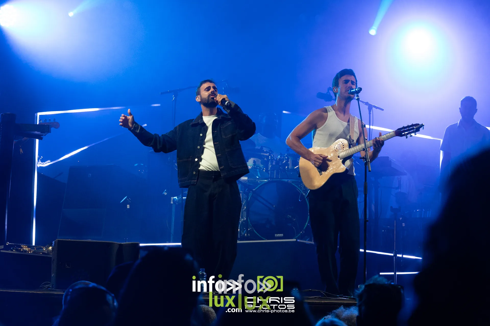 Boulevard des Airs en concert sur la scene du Red Festival 2026 a Avin (Hannut), vendredi 7 août 2026