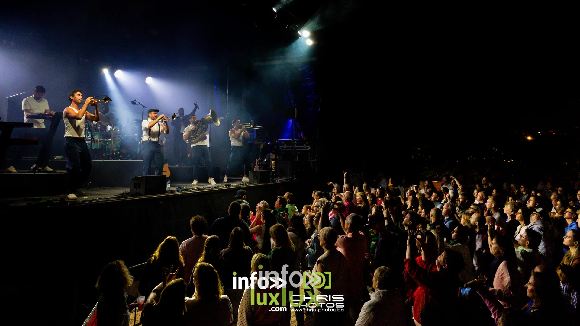 Boulevard des Airs en concert sur la scene du Red Festival 2026 a Avin (Hannut), vendredi 7 août 2026