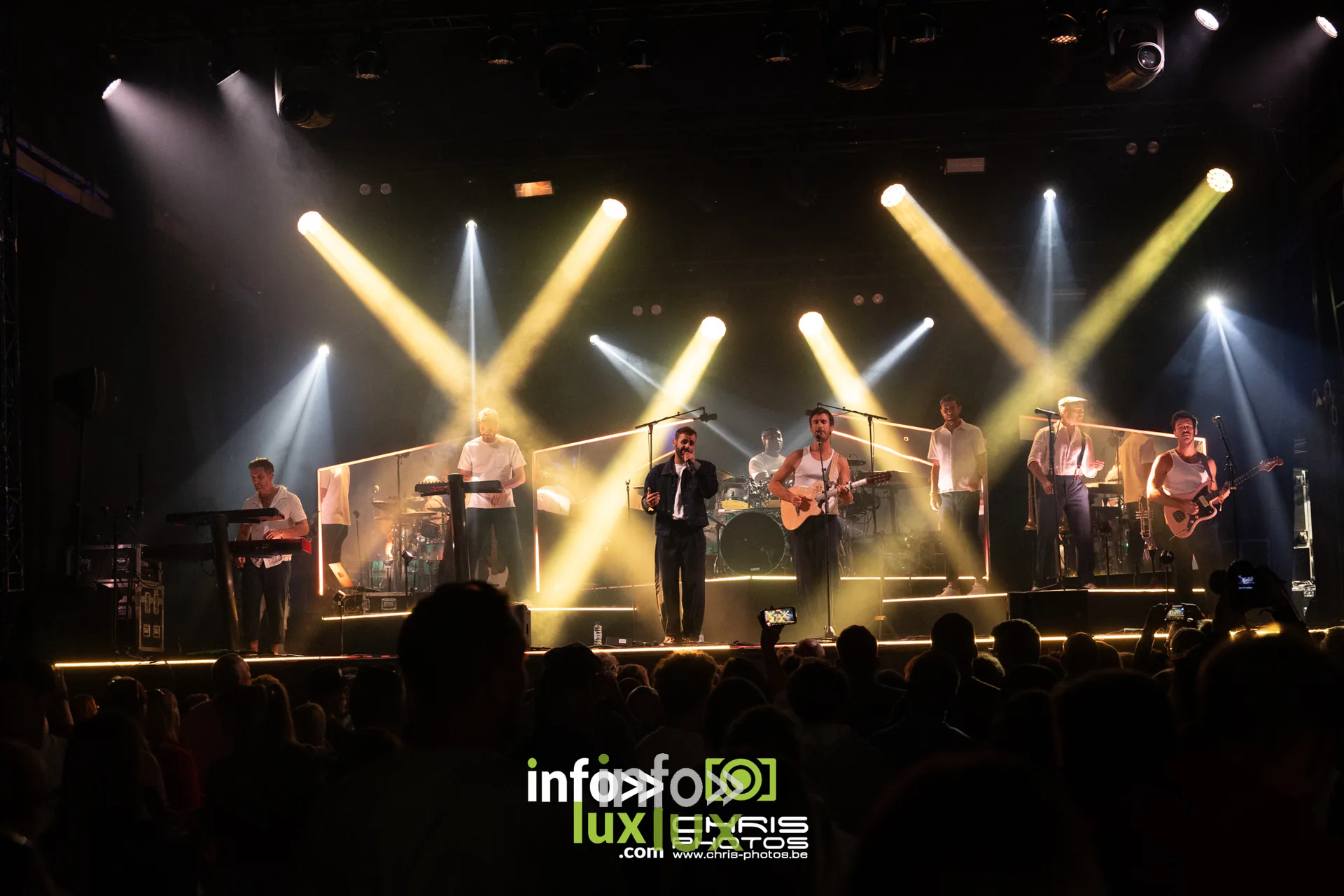 Boulevard des Airs en concert sur la scene du Red Festival 2026 a Avin (Hannut), vendredi 7 août 2026
